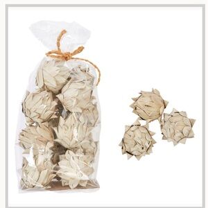 Handmade Dried Palm Leaf Artichoke